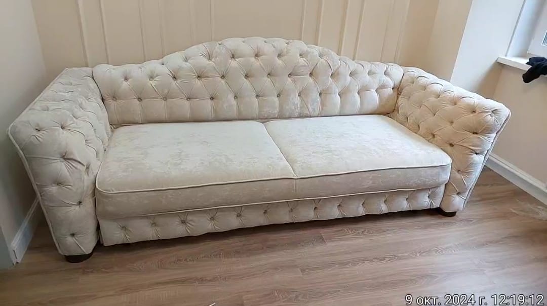 Замена обивки дивана на дому. Татарск